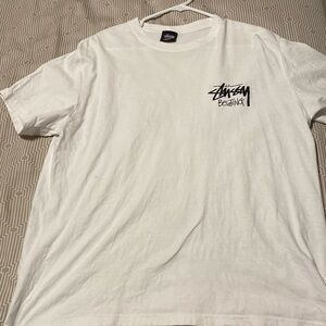 Stussy Beijing white tee